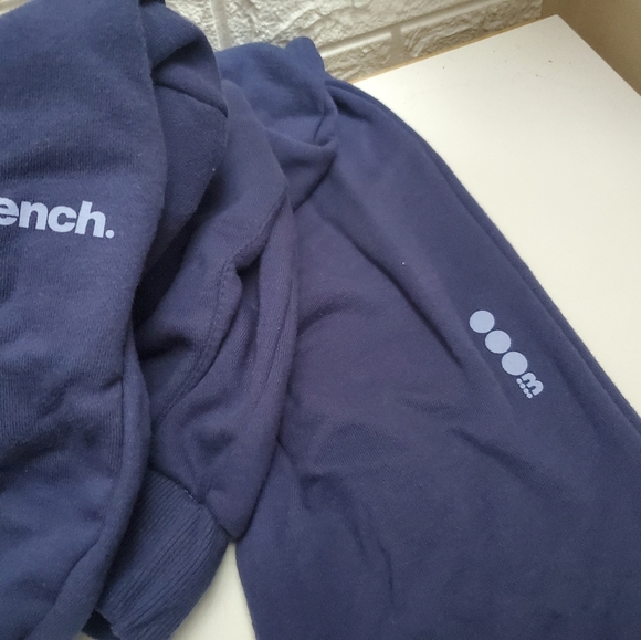 Navy blue bench track pants - Picture 3 of 3